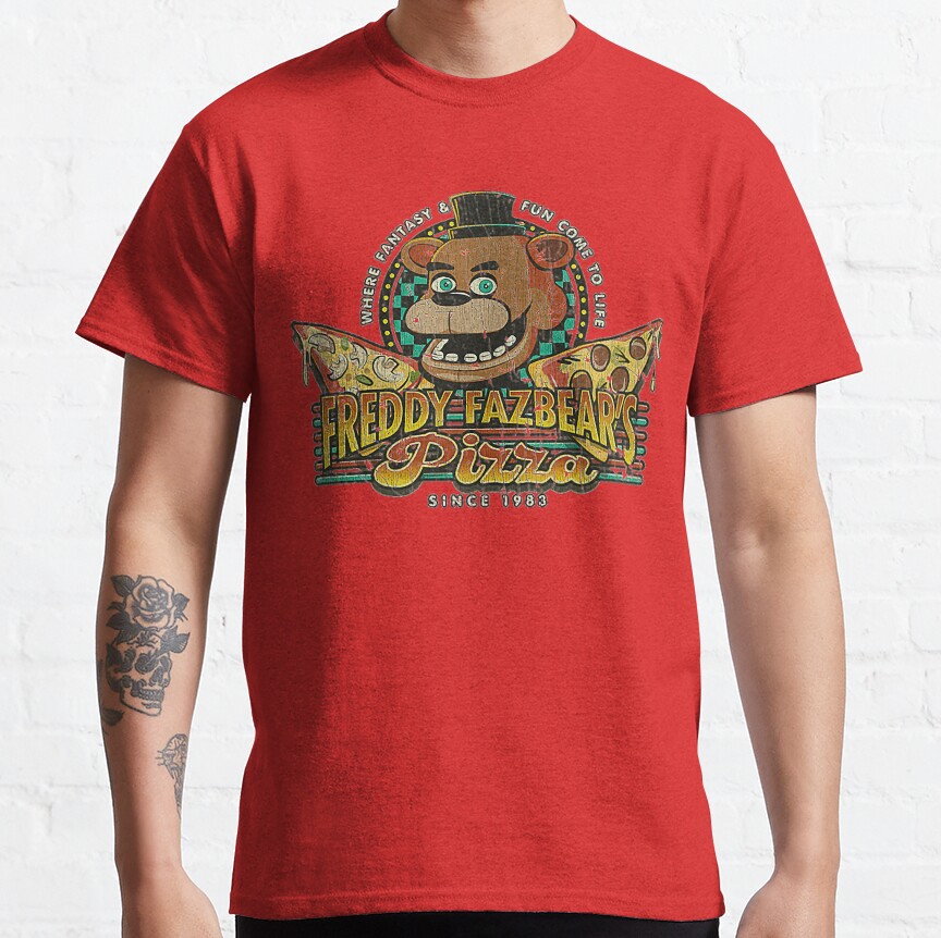 Five Nights At Freddy_s 1 5 T-shirt - Image 6