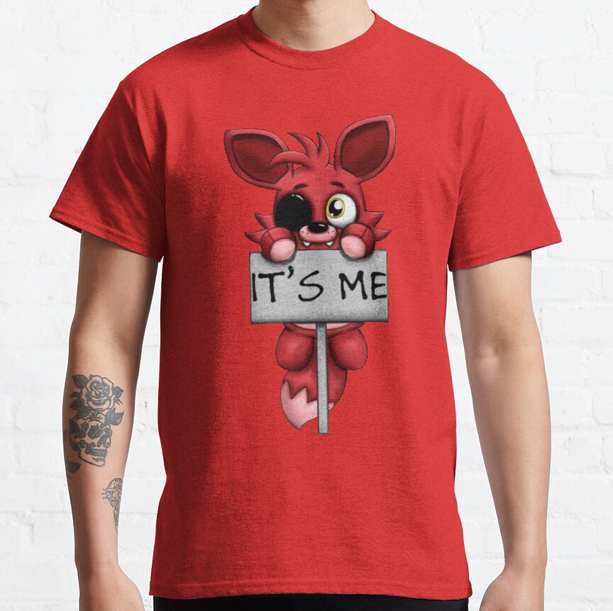 Fnaf Five Nights At Freddys Foxy Fox T-shirt - Image 6