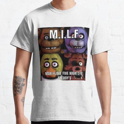Alternative view of Milf Man I Love Five Nights At Freddys T-shirt
