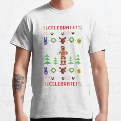 Alternative view of Five Nights At Freddy S Ugly Sweater T-shirt