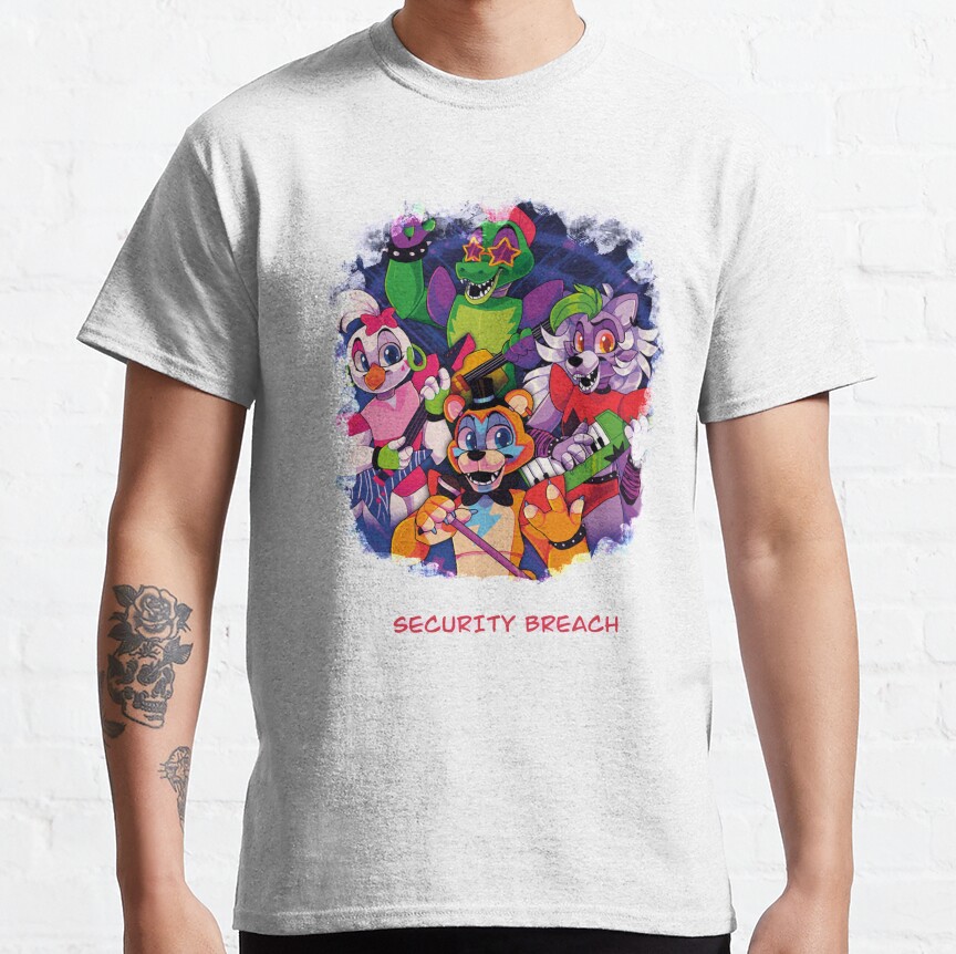 Fnaf Security Breach T-shirt - Image 2