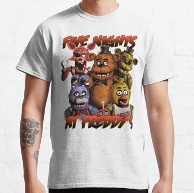 Alternative view of Five Nights At Freddy S Character T-shirt