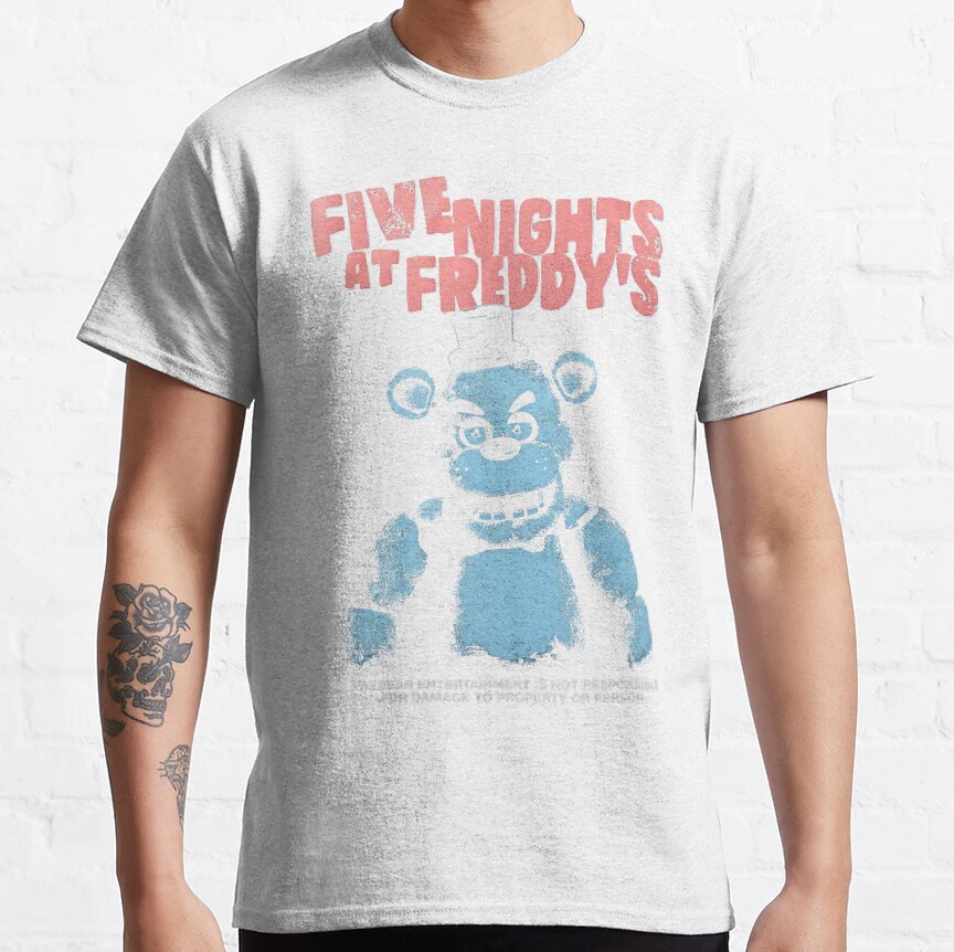 Five Nights At Freddys Retro T-shirt - Image 2