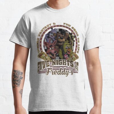 Alternative view of Five Nights At Freddys Halloween T-shirt