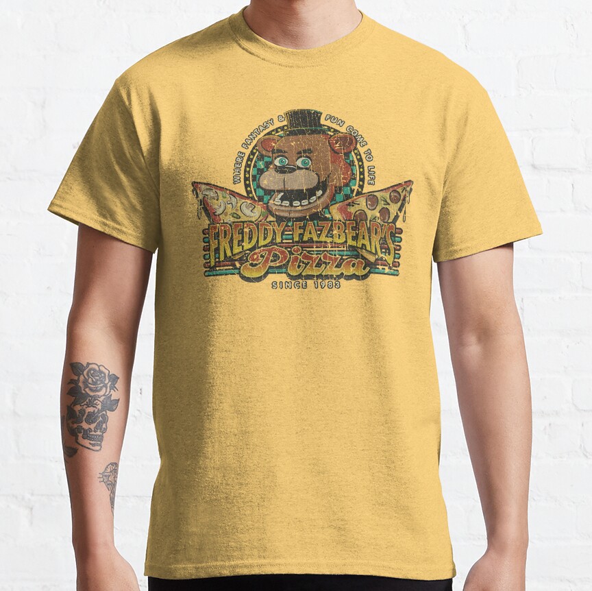 Freddy Fazbear S Pizza 1983 T-shirt - Image 7