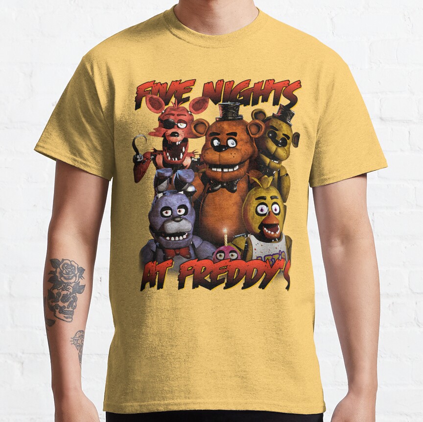 Five Nights At Freddy Ss T-shirt - Image 7