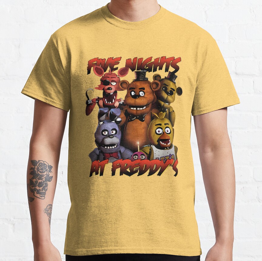 Five Nights At Freddy T-shirt - Image 7