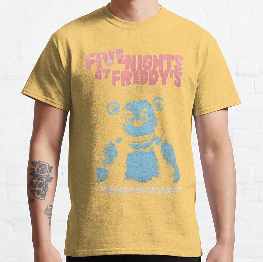 Five Nights At Freddys Retro T-shirt - Image 7