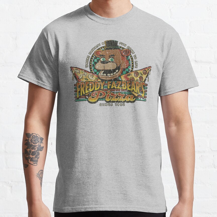 Freddy Fazbear S Pizza 1983 T-shirt - Image 4