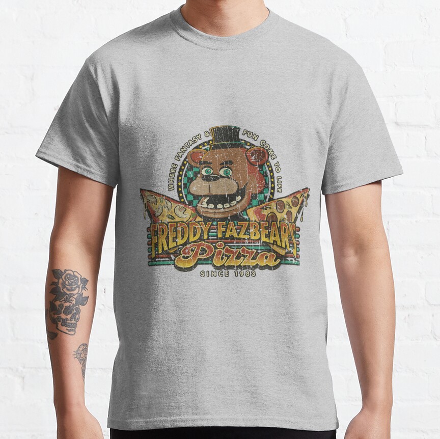 Freddy Fazbears Pizza 1983 T-shirt - Image 4