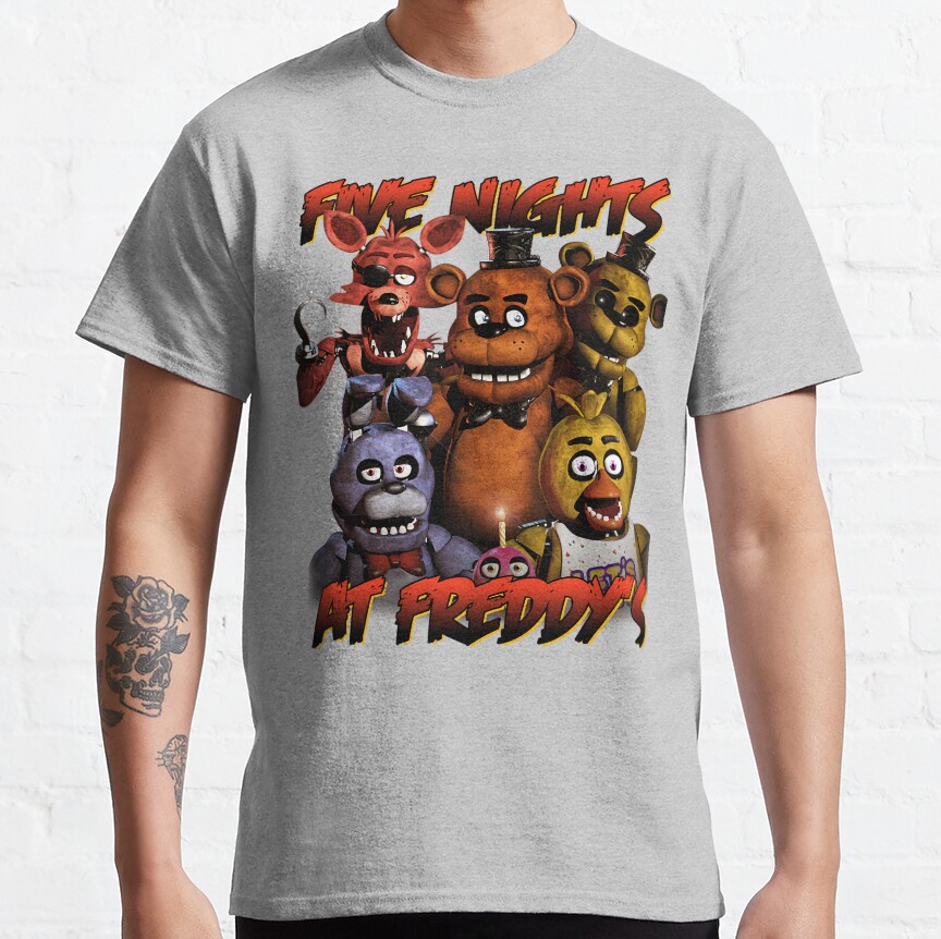 Five Nights At Freddy Ss T-shirt - Image 4