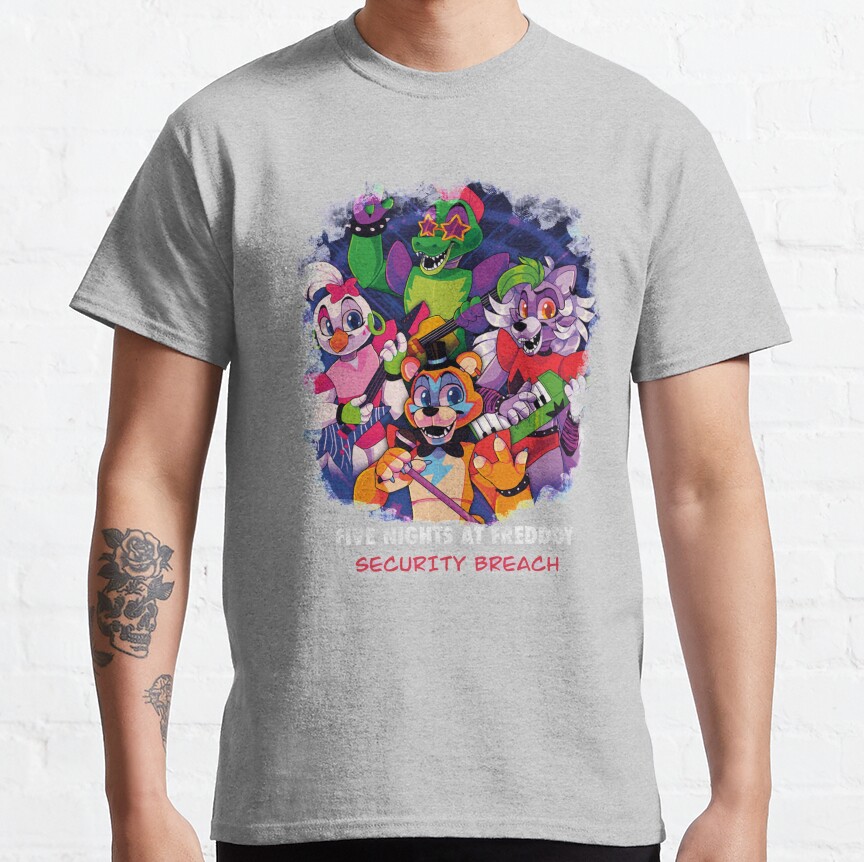Fnaf Security Breach T-shirt - Image 4