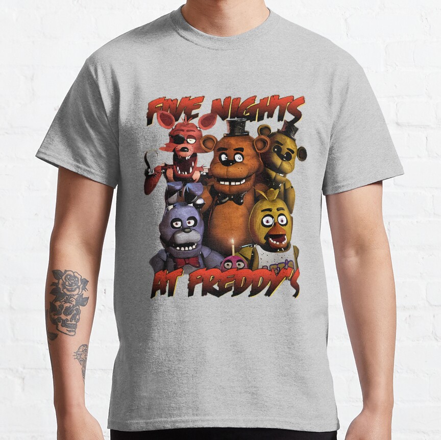Five Nights At Freddy T-shirt - Image 4