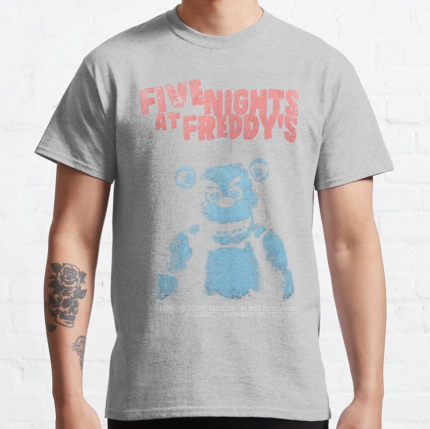 Five Nights At Freddys Retro T-shirt - Image 4