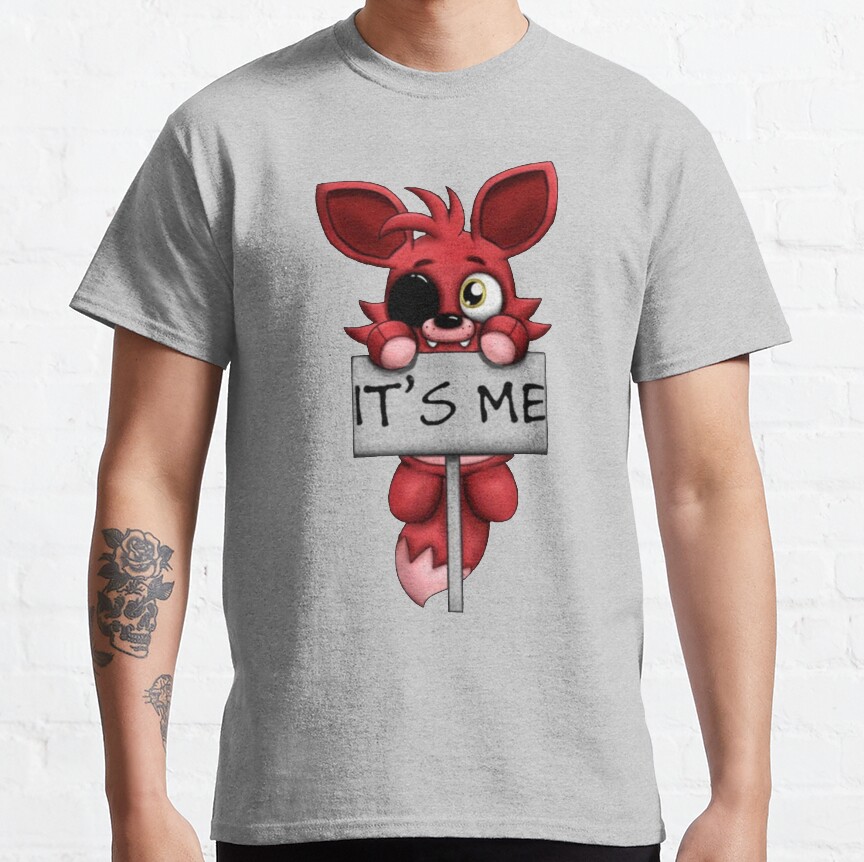 Fnaf Five Nights At Freddys Foxy Fox T-shirt - Image 4