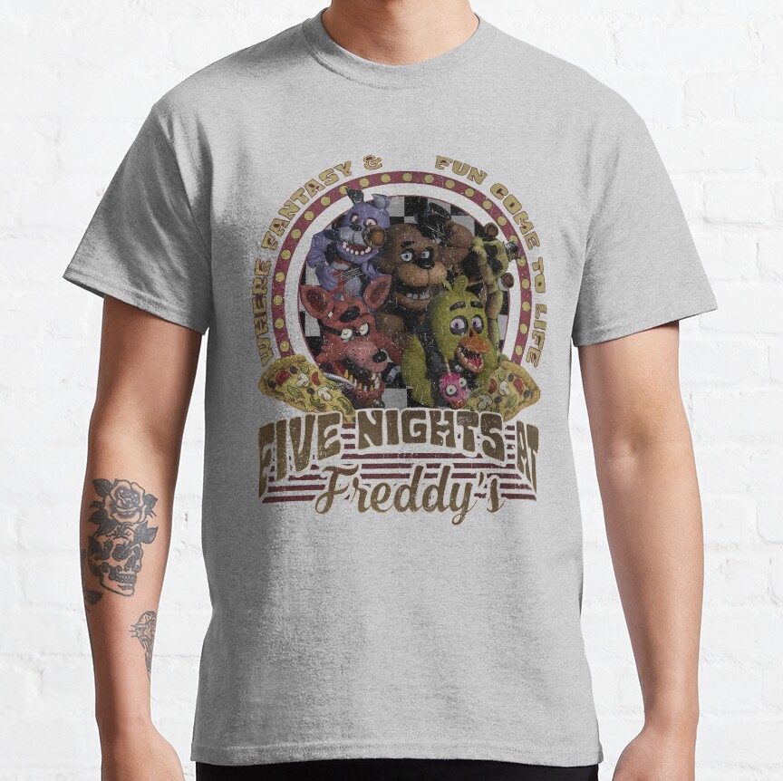 Five Nights At Freddys Halloween T-shirt - Image 4