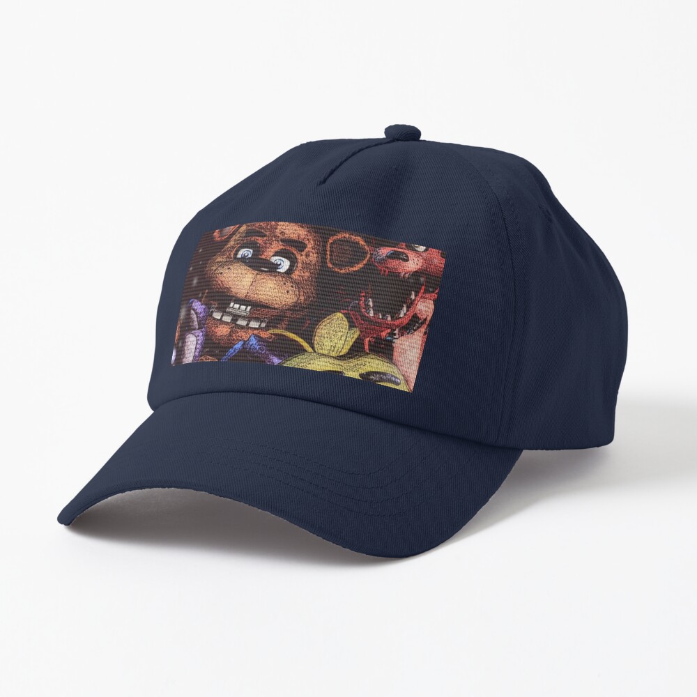 Five Nights At Freddys Rick And Morty Funny Cap