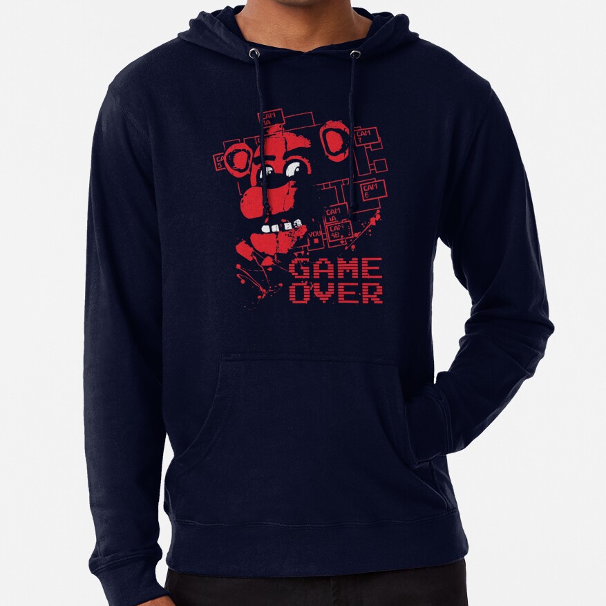 Five Nights At Freddy_s Pizzeria Game Over Hoodie - Image 6