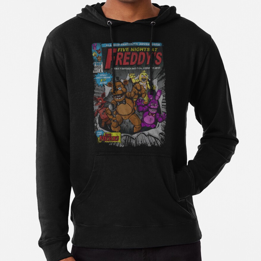 Five Nights At Freddys Comic Hoodie