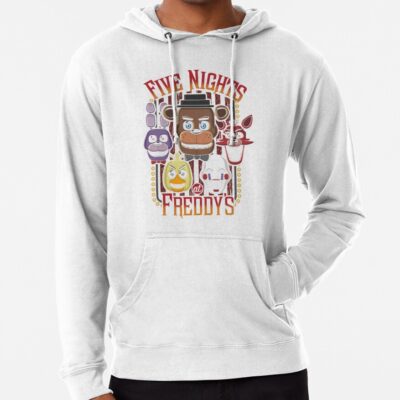 Alternative view of Five Nights At Freddy_s Pizzeria Multi Character Hoodie