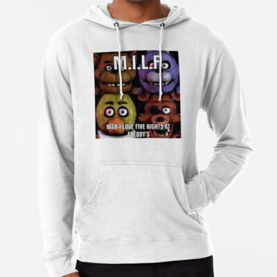 Alternative view of Milf Man I Love Five Nights At Freddys Hoodie