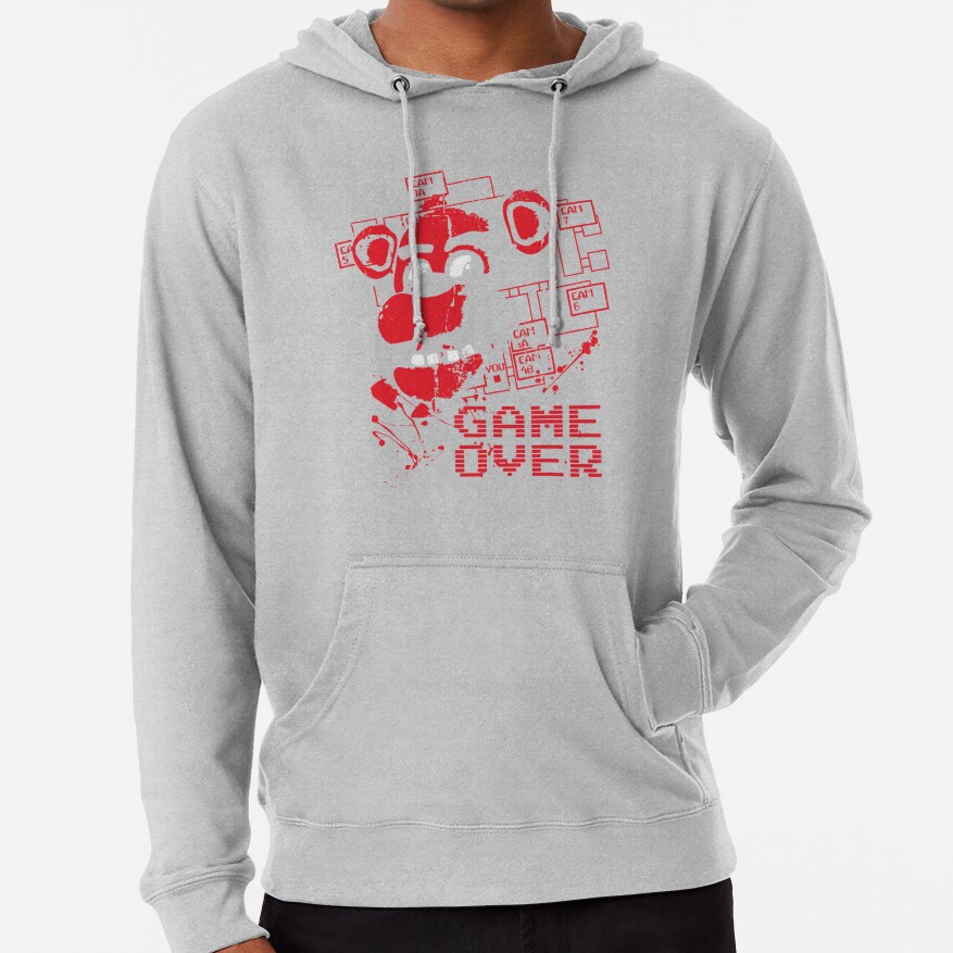 Five Nights At Freddy_s Pizzeria Game Over Hoodie - Image 5