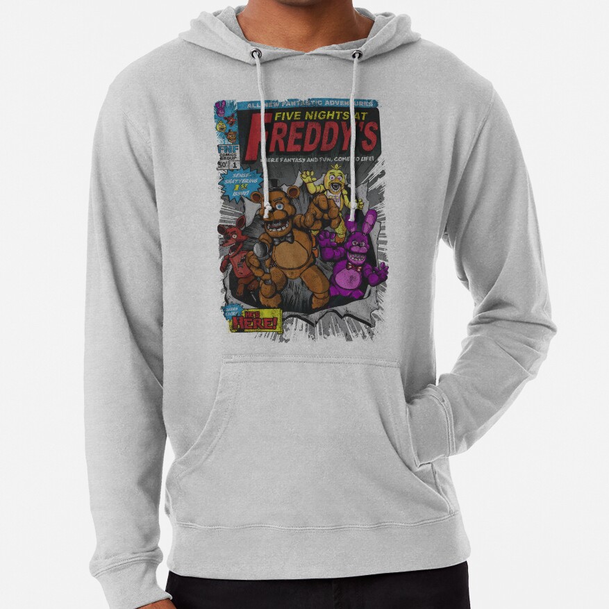 Five Nights At Freddys Comic Hoodie - Image 5