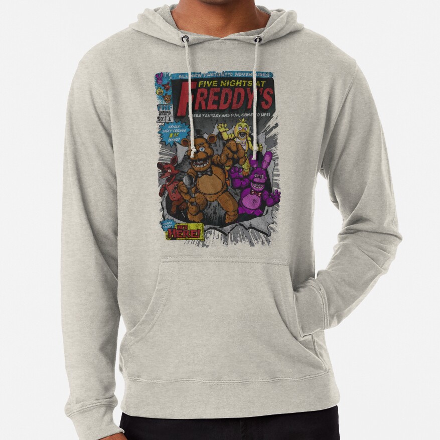 Five Nights At Freddys Comic Hoodie - Image 4