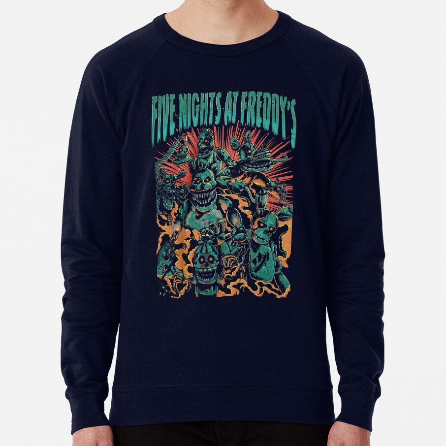 Five At Night Freddys Movie Sweatshirt - Image 6