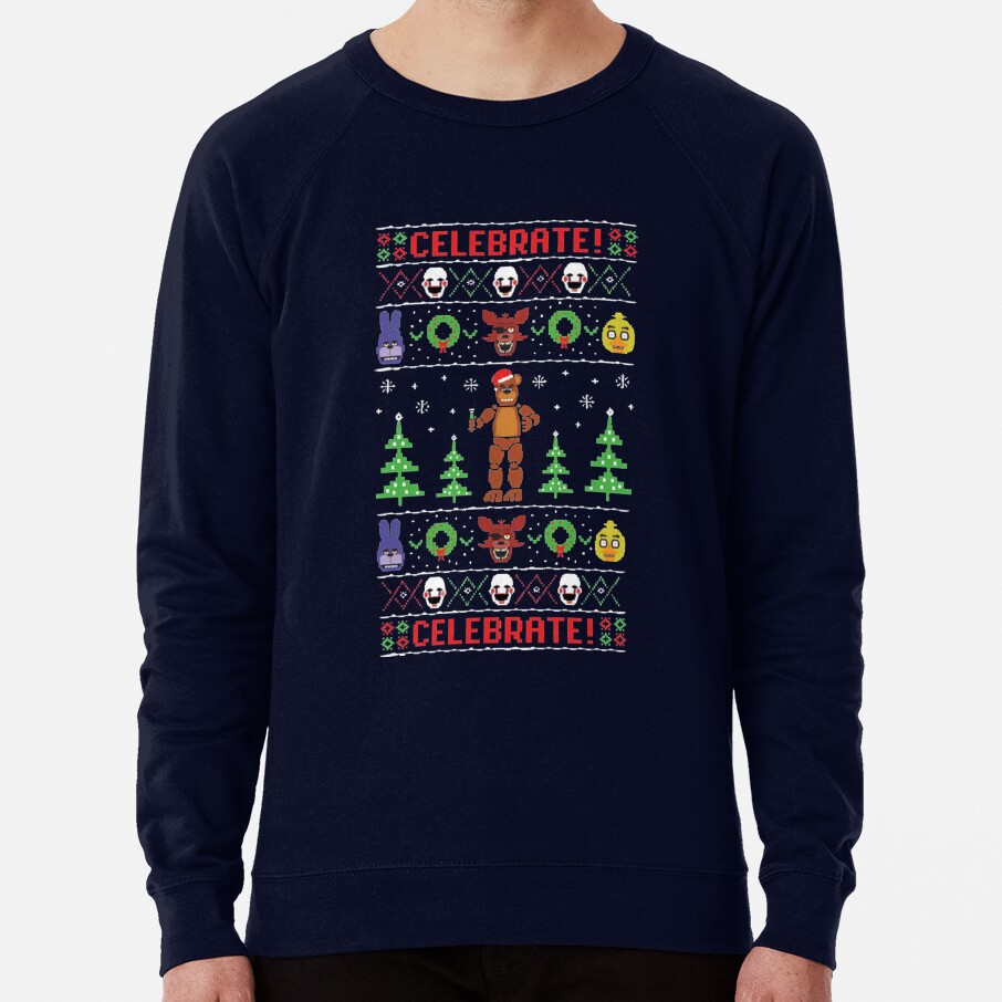 Five Nights At Freddy S Ugly Sweater Sweatshirt - Image 6