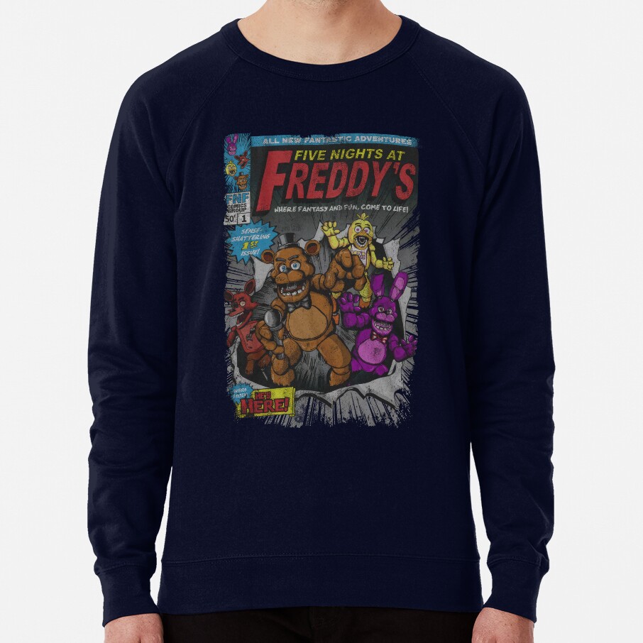 Five Nights At Freddys Comic Sweatshirt - Image 6