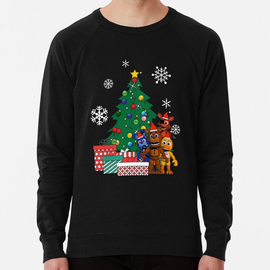 Five Nights At Freddys Around The Christmas Tree Sweatshirt