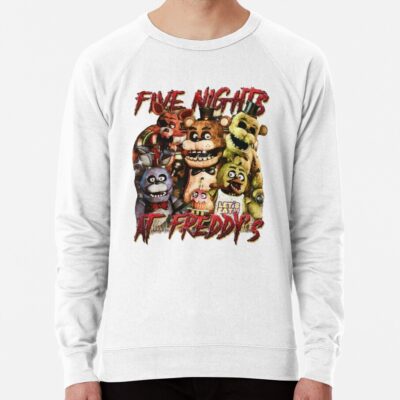 Alternative view of Five At Night Freddys Fnaf Movie Sweatshirt