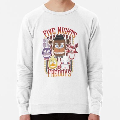 Alternative view of Five Nights At Freddy_s Pizzeria Multi Character Sweatshirt