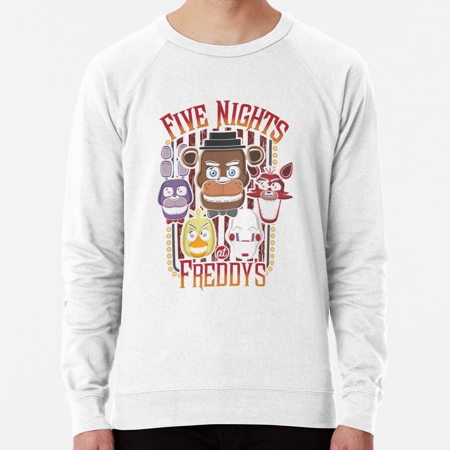 Five Nights At Freddy_s Pizzeria Multi Character Sweatshirt - Image 2