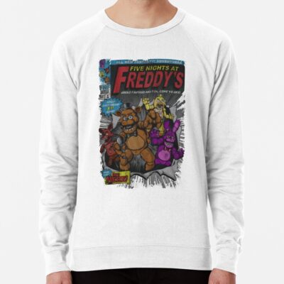 Alternative view of Five Nights At Freddys Comic Sweatshirt