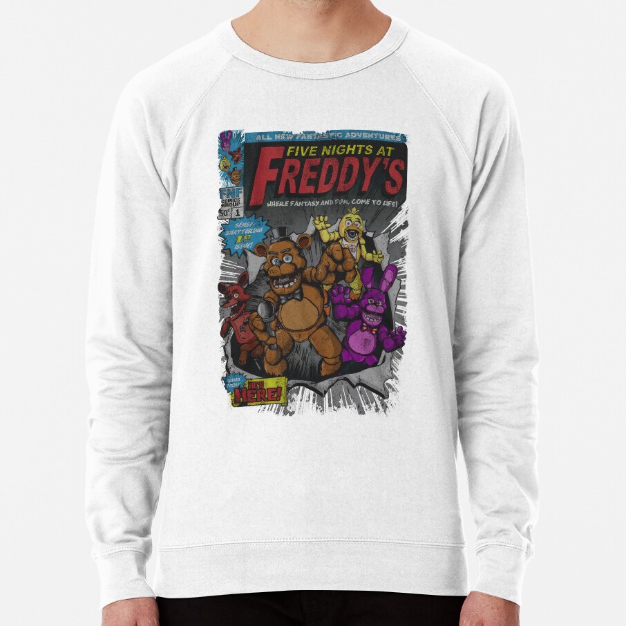 Five Nights At Freddys Comic Sweatshirt - Image 2