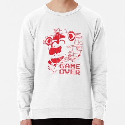 Alternative view of Five Nights At Freddy_s Pizzeria Game Over Sweatshirt
