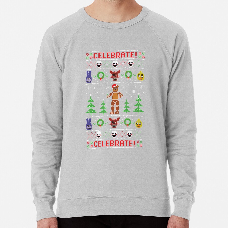 Five Nights At Freddy S Ugly Sweater Sweatshirt - Image 5