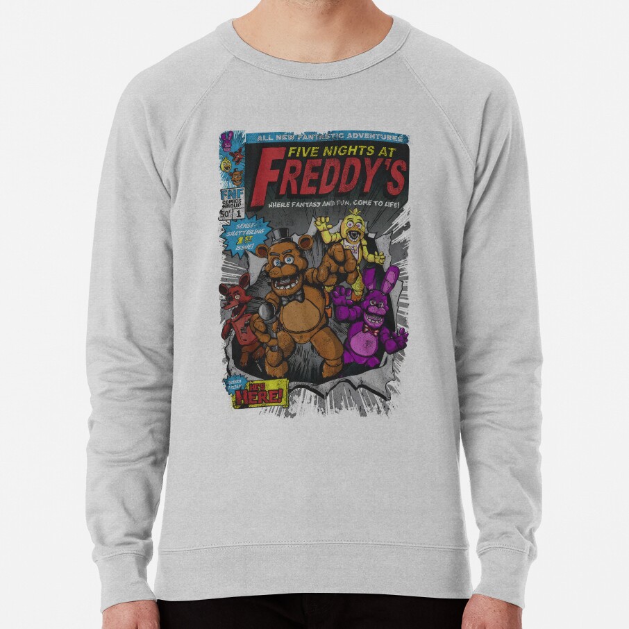 Five Nights At Freddys Comic Sweatshirt - Image 5