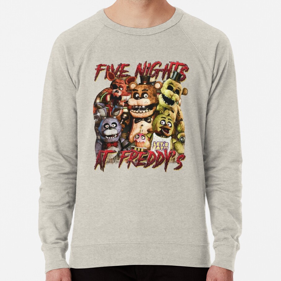 Five At Night Freddys Fnaf Movie Sweatshirt - Image 4