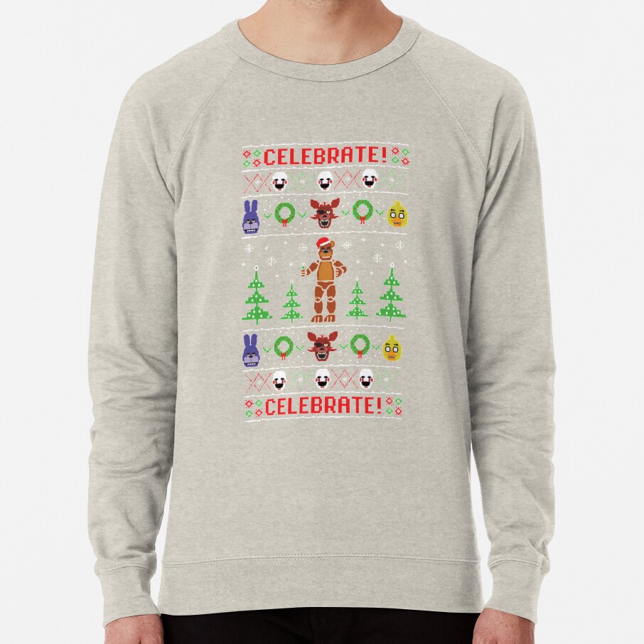 Five Nights At Freddy S Ugly Sweater Sweatshirt - Image 4