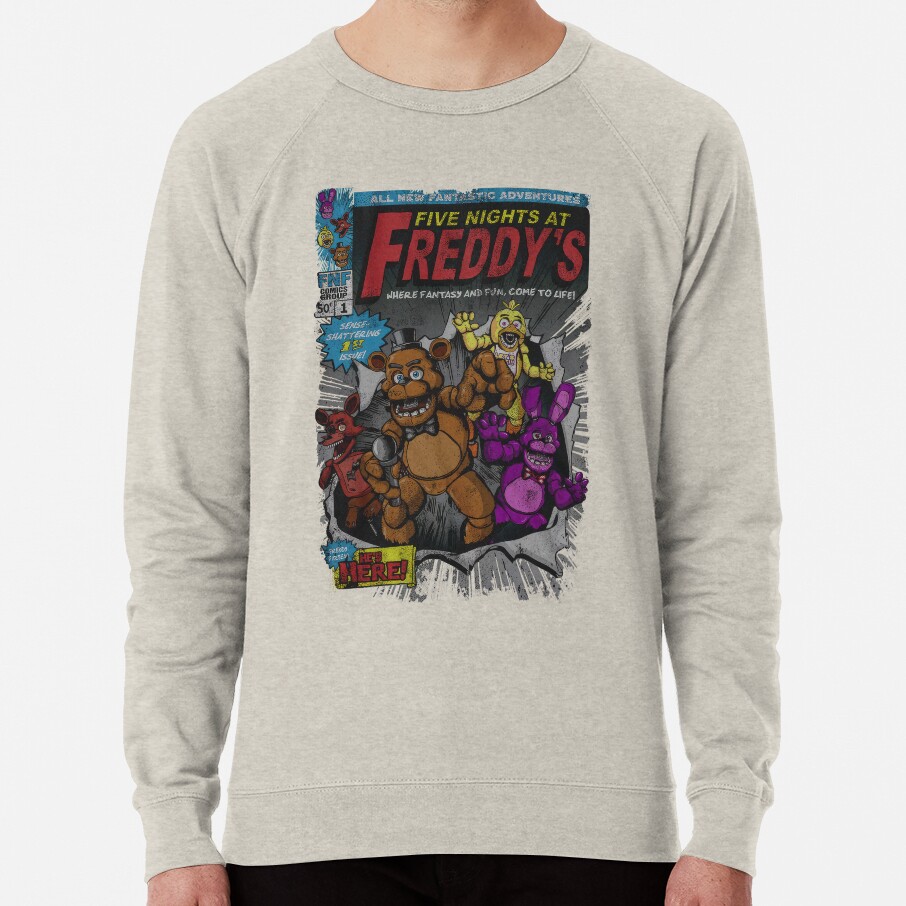 Five Nights At Freddys Comic Sweatshirt - Image 4