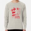 ssrcolightweight sweatshirtmensoatmeal heatherfrontsquare productx1000 bgf8f8f8 23 - FNaF UK Shop
