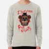 ssrcolightweight sweatshirtmensoatmeal heatherfrontsquare productx1000 bgf8f8f8 4 - FNaF UK Shop