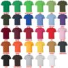 t shirt color chart - FNaF UK Shop