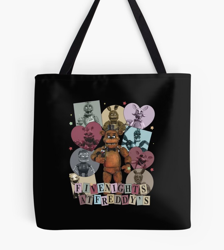 Five Nights At Freddy S Eras Style Tote Bag