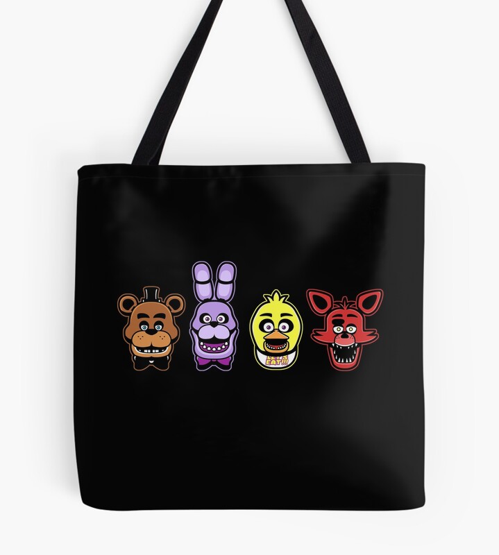 Five Nights At Freddys Tshirt Tote Bag