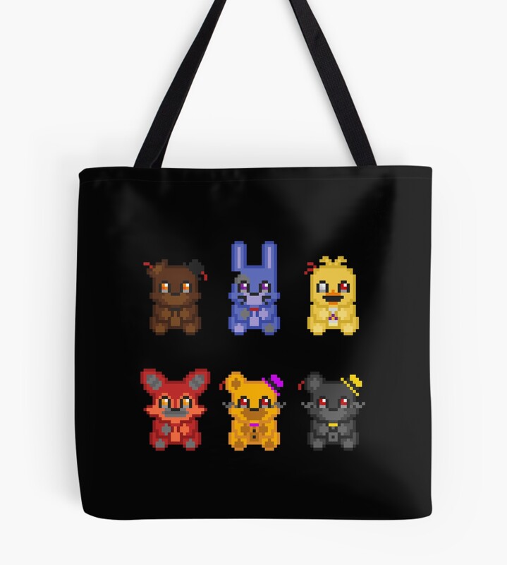 Fnaf 4 Pack Tote Bag