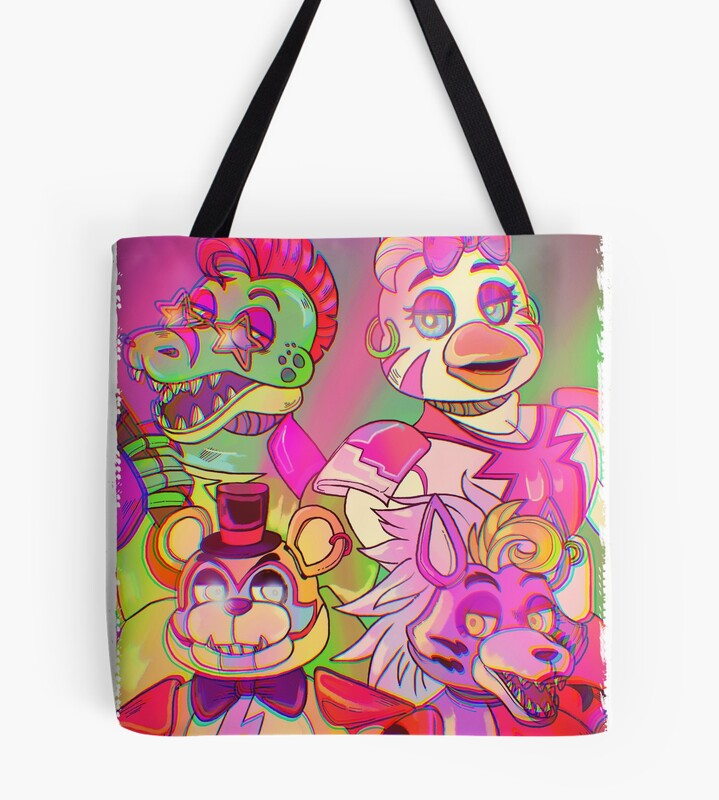 Fnaf Security Breach Tote Bag